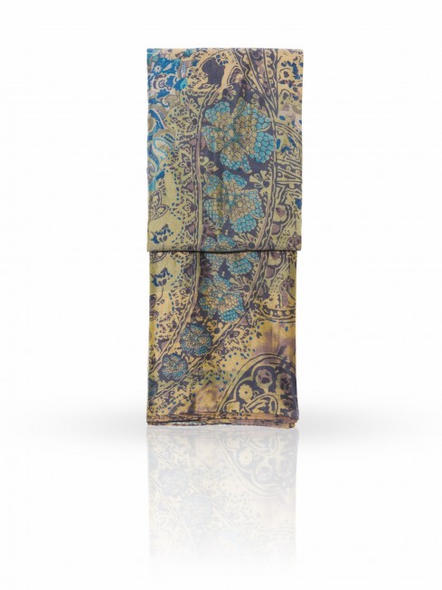 Палантин Женский SN-PAISLEY.ANIMAL/YELLOW.GREY